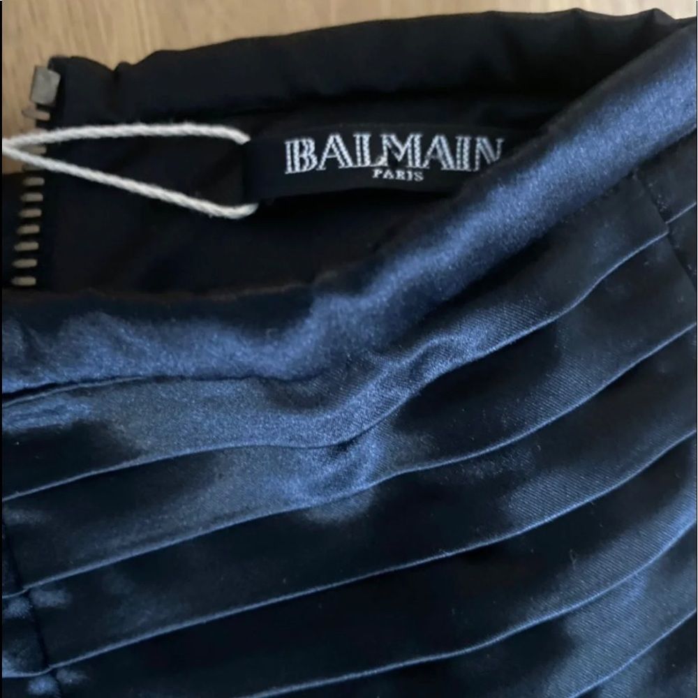 Balmain Pleated Miniskirt - Picture 8 of 8